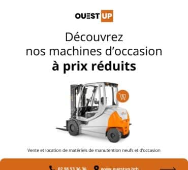 Matériel d’occasion à la vente – plus de 50 machines disponibles