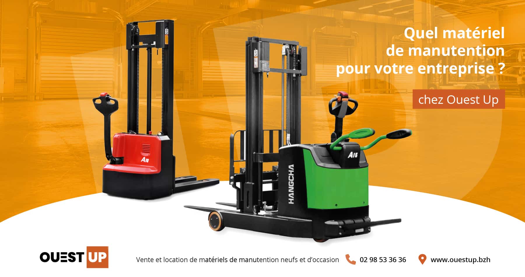 Bien choisir son matériel de manutention par Ouest Up