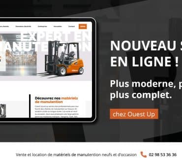 Nouveau site web Ouest Up